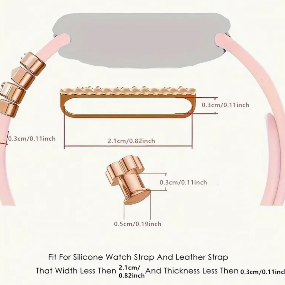 Minnie Mouse silver charms for watchbands and Magicbands - Picture 2 of 4